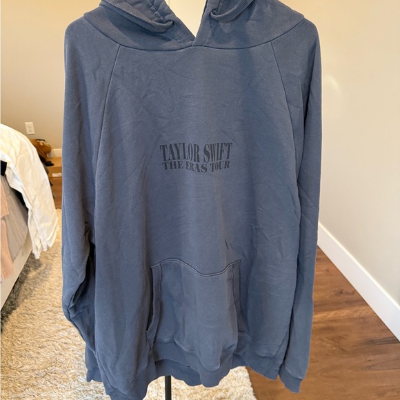 Taylor Swift Tops - Taylor Swift The Eras Tour Blue Hoodie